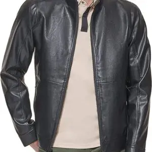 Urban Minimalist Stand Collar Jacket