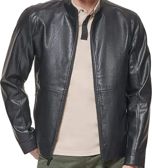 Urban Minimalist Stand Collar Jacket