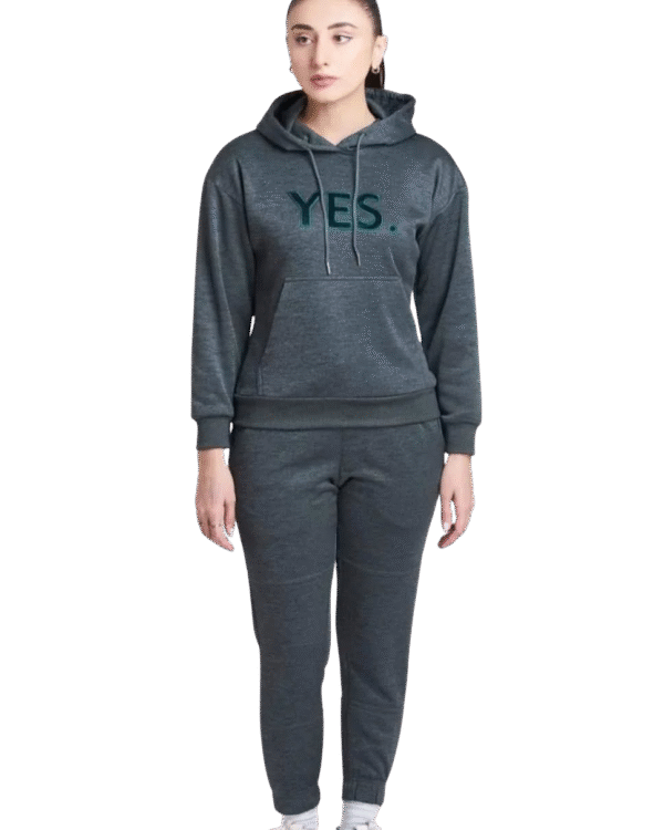 Charcoal Fleece Tracksuit