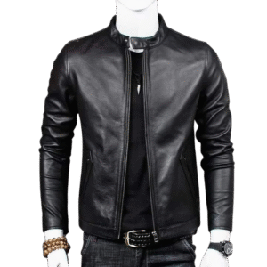Sleek Moto Minimalist Jacket